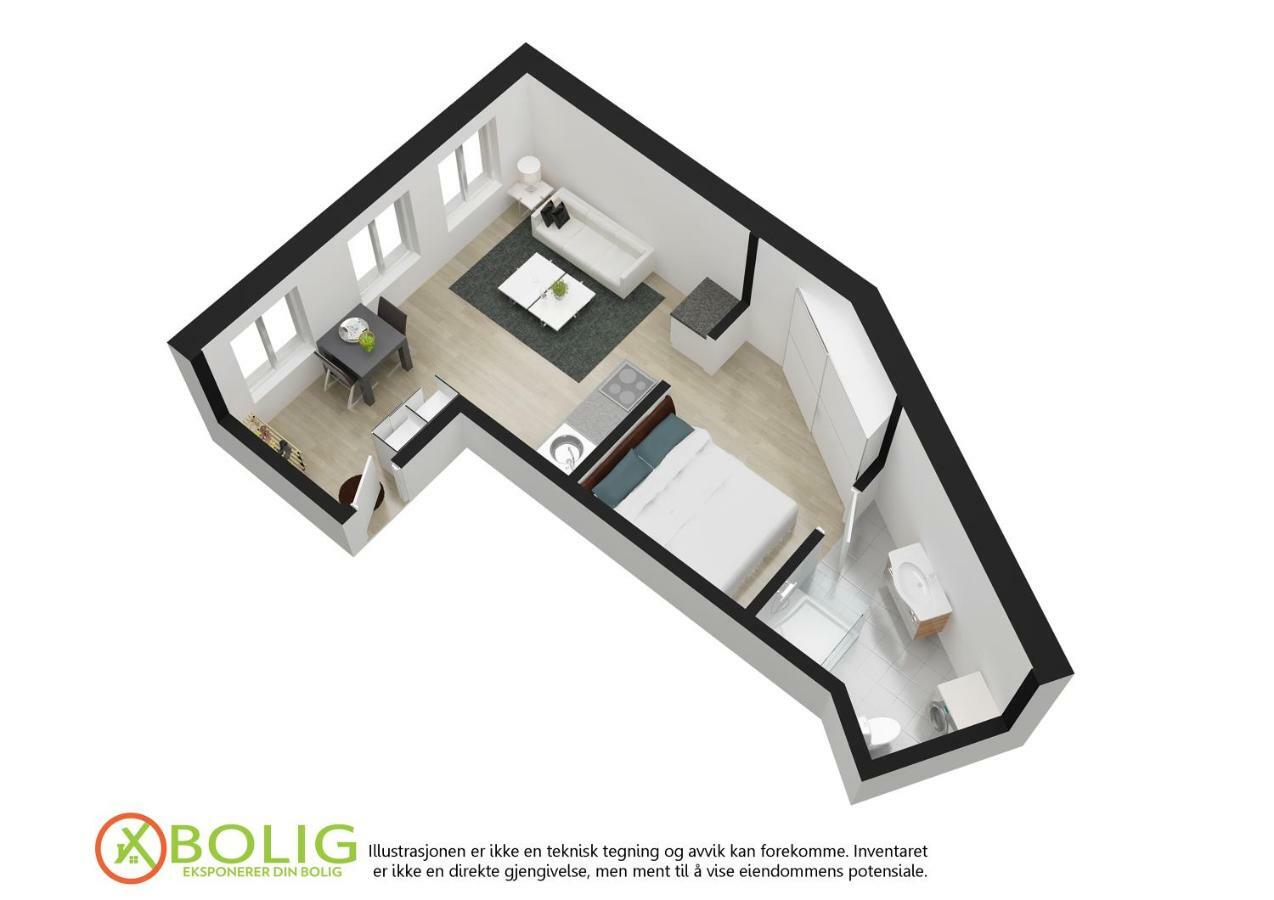 Barfot Apartments Bergen Kültér fotó